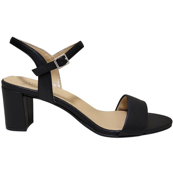 Naturalizer Women Bristol Slingback Ankle Strap Sandal Size US 7.5M Black Smooth - Picture 3 of 5